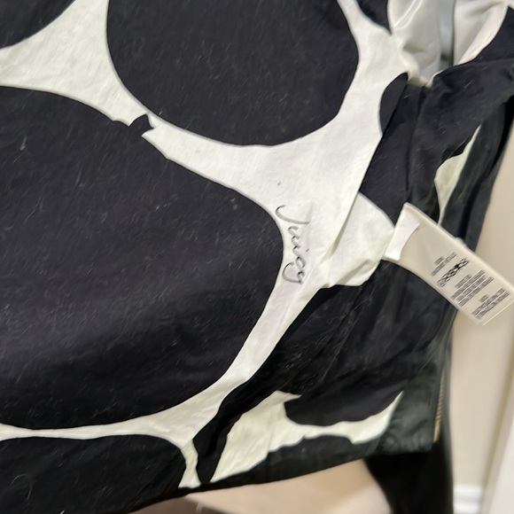 Juicy Couture 100% Genuine Soft Leather Hooded black jacket - Picture 7 of 9